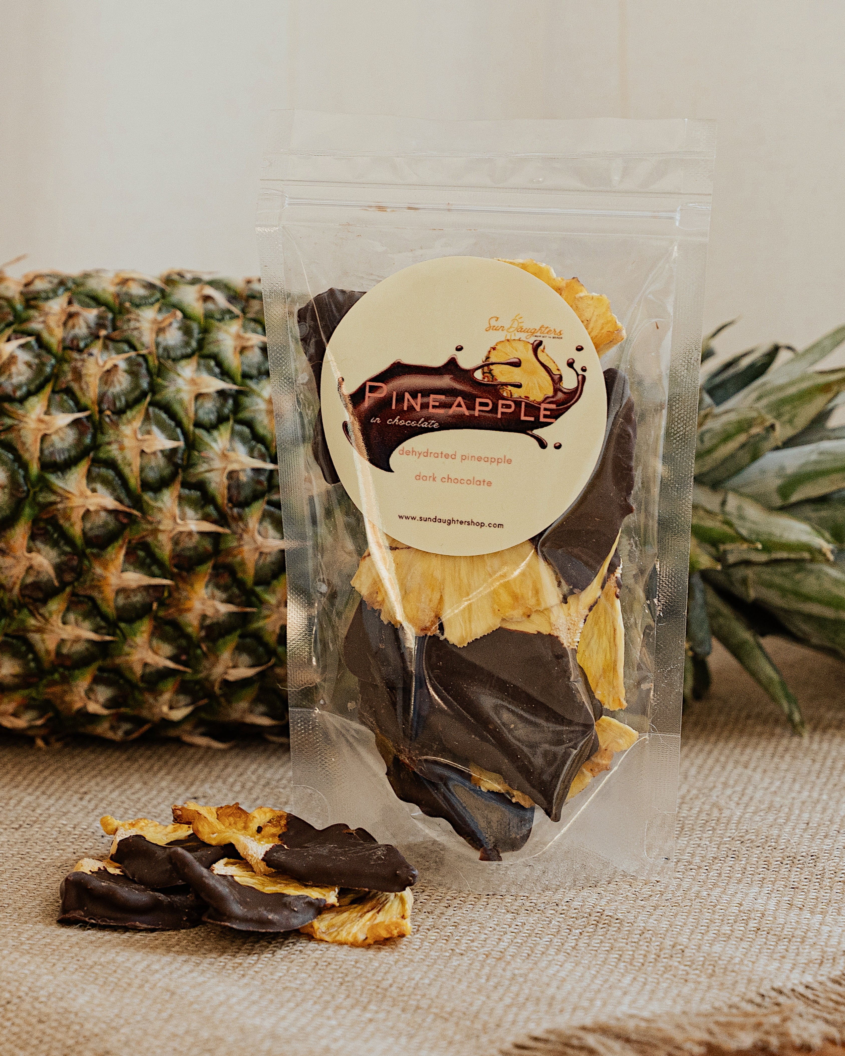 Pineapple in Chocolate